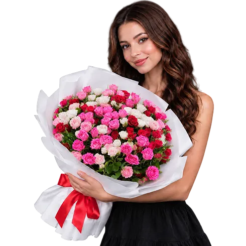 25 кустовых микс