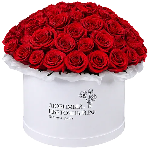 Коробка 101 роз (к)